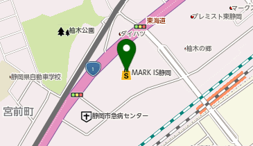 ジョリエプランセス マークイズ静岡店の地図画像