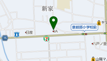 JAグリーン大阪 意岐部支店朝市の地図画像