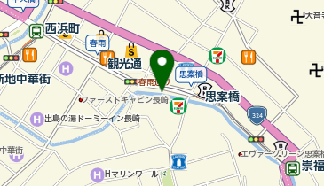 思案橋 宝雲亭の地図画像