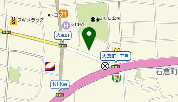 あいおいニッセイ同和損害保険株式会社 群馬支店 前橋支社の地図画像