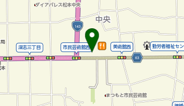 JITAN BODY整体院 松本院の地図画像