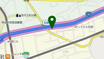 ゆるぎやの地図画像