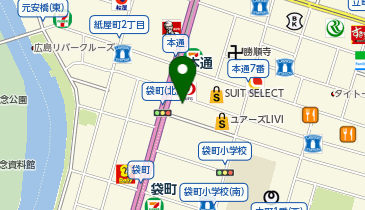 一般社団法人日本損害保険協会 中国支部の地図画像