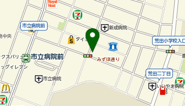 ミドリ薬局 市立病院前店の地図画像