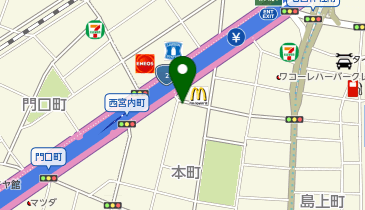 串吉串笑の地図画像