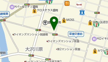 株式会社東北シミズ 盛岡営業所の地図画像