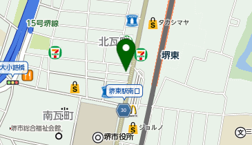 銀座屋 堺東駅前店の地図画像