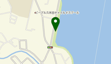 久米田池いきいき朝市の地図画像