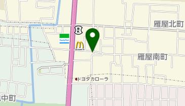 和心洋彩たつ家 凜凜飯店の地図画像