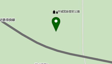 第一次大極殿院 大極門の地図画像