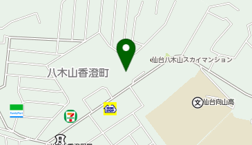 ツクイ仙台八木山の地図画像