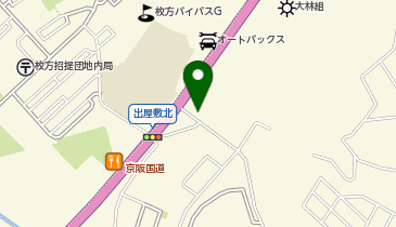 焼肉きんぐ 枚方店の地図画像