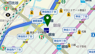 HIROKO HAYASHI(ヒロコ ハヤシ) 銀座店の地図画像