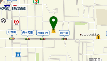 ガシャポンバンダイオフィシャルショップ 未来屋書店新茨木店の地図画像