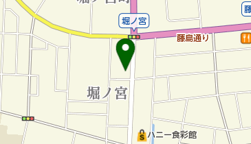 愛菜館Aコープ堀ノ宮店の地図画像