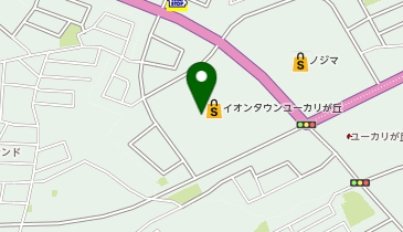 ステップゴルフプラス ユーカリが丘店の地図画像