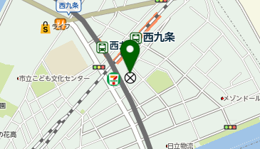 貸切サウナ銭湯 五右衛門 西九条店の地図画像