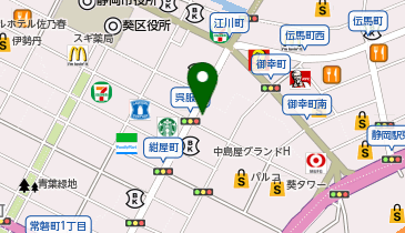 焼肉 牛力丸 静岡店の地図画像