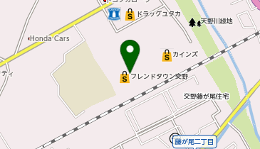 バーガーキング フレンドタウン交野店の地図画像