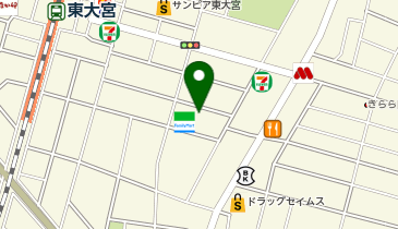 医心館 東大宮の地図画像