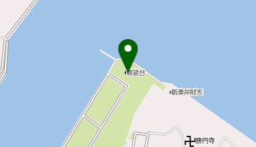 富山新港展望台の地図画像