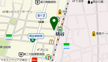 グリーンフィールド天王寺の地図画像