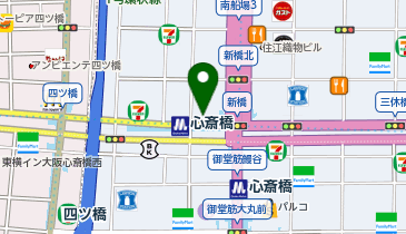 フォーエバーリビングプロダクツ ジャパン グランドサロン大阪の地図画像