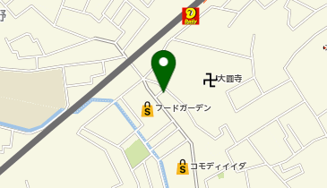 十万石 七里店の地図画像