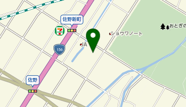 高岡市農協農産物直売所  あぐりっち佐野店の地図画像