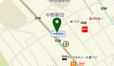 丸源ラーメン 静岡インター店の地図画像