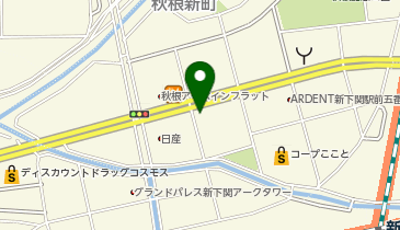 丸源ラーメン 新下関店の地図画像