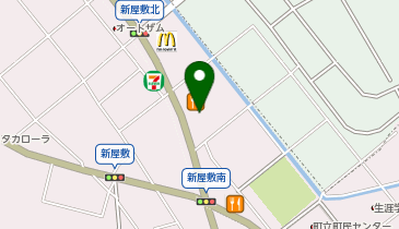 丸源ラーメン 福岡志免店の地図画像