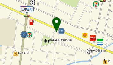 丸源ラーメン 八代店の地図画像