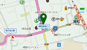 Agu hair Lumiere.(アグ ヘアー ルミエール) 浦和店の地図画像