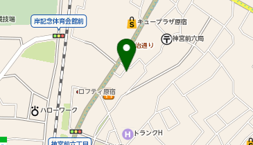 GR SPACE TOKYO(ジーアール スペース トウキョウ)の地図画像