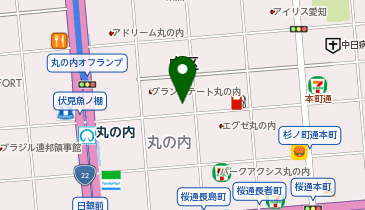 しょうが焼き屋 なごみの地図画像