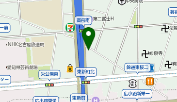 沖縄郷土料理 あわもり ゆうなんぎい 東桜別邸の地図画像