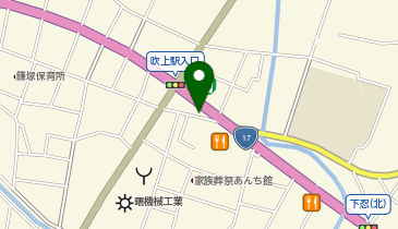 買取店わかば 17号吹上駅入口店の地図画像