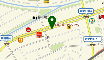 三田製麺所 多摩NT店の地図画像