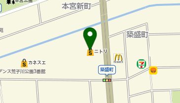 スノーピークストア エルブレス名古屋みなと店の地図画像