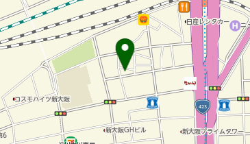 カルノリレンタカー 新大阪店の地図画像