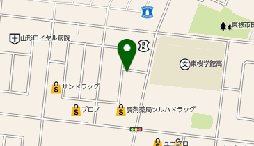 竈煙 心月の地図画像