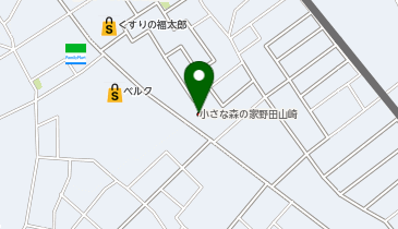 小さな森の家 野田山崎の地図画像