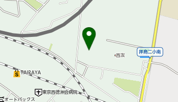 株式会社西友 昭島センターの地図画像