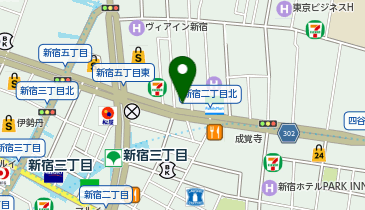 Momu Spa(モム スパ) 新宿ヘッドスパ専門店の地図画像