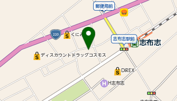 焼肉 さかいの地図画像