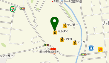 ペンギンベーカリーCoco(ココ) 秋田八橋店の地図画像