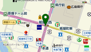 あいキンパ キンパと弁当プラザ 紙屋町シャレオ店の地図画像
