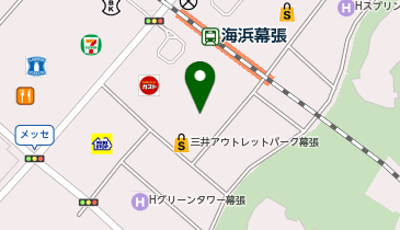 あしながおじさん 三井アウトレットパーク 幕張店の地図画像