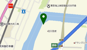 しながわ花海道の地図画像